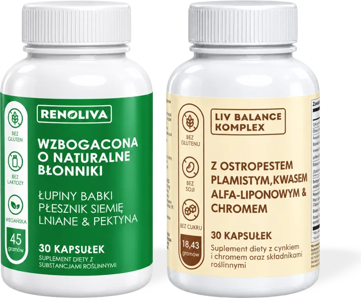 Czysta odnowa — 1× Renoliva + 1× Liv Balance Komplex