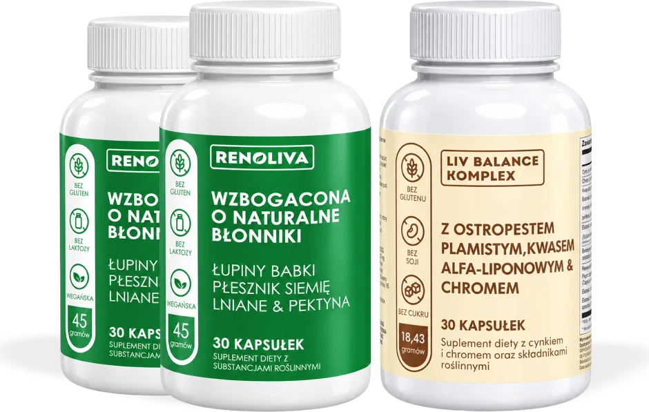 Głęboka regeneracja — 2× Renoliva + 1× Liv Balance